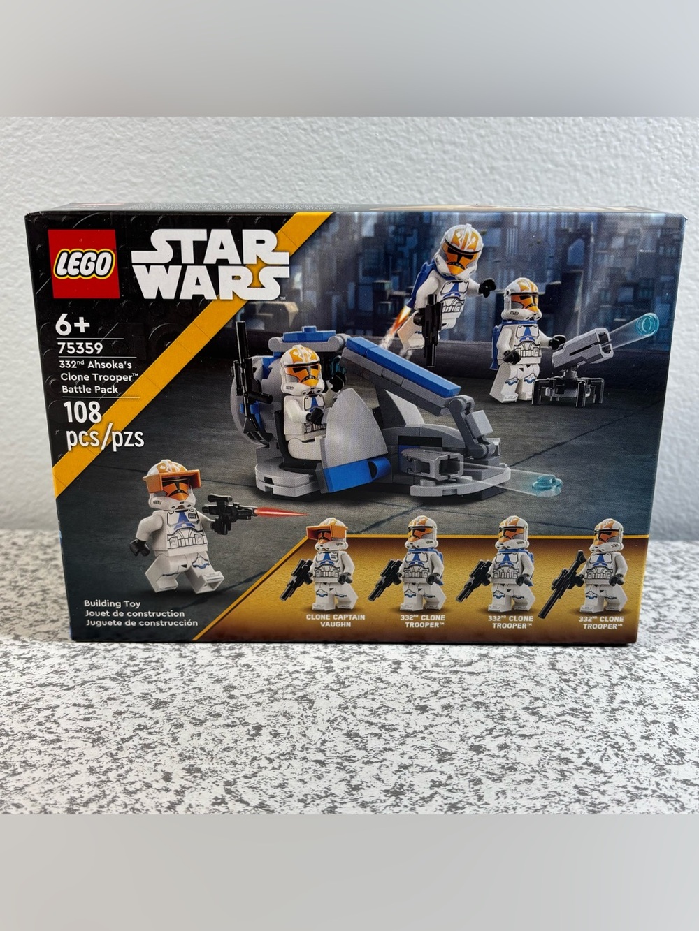 LEGO 75359 Star Wars 332nd Ahsoka's Clone Trooper Battle Pack Retired New